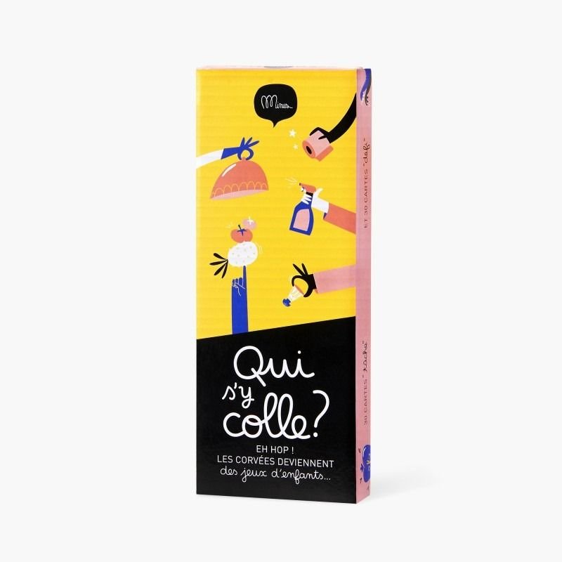 Jeu de discussion en famille "qui s'y colle ?"