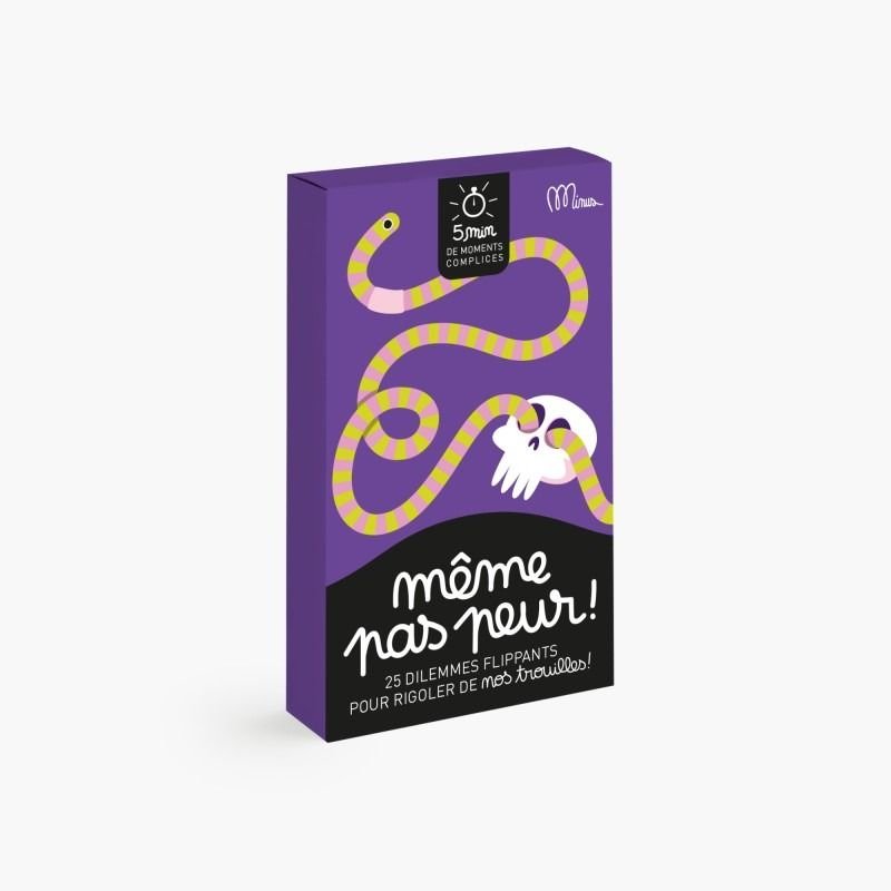 Jeu de discussion entre amis et en famille "même pas peur"