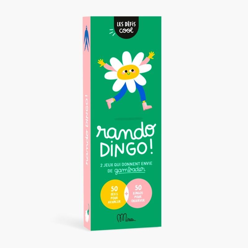 Jeu pour inciter les enfants à marcher "rando dingo" - minus editions
