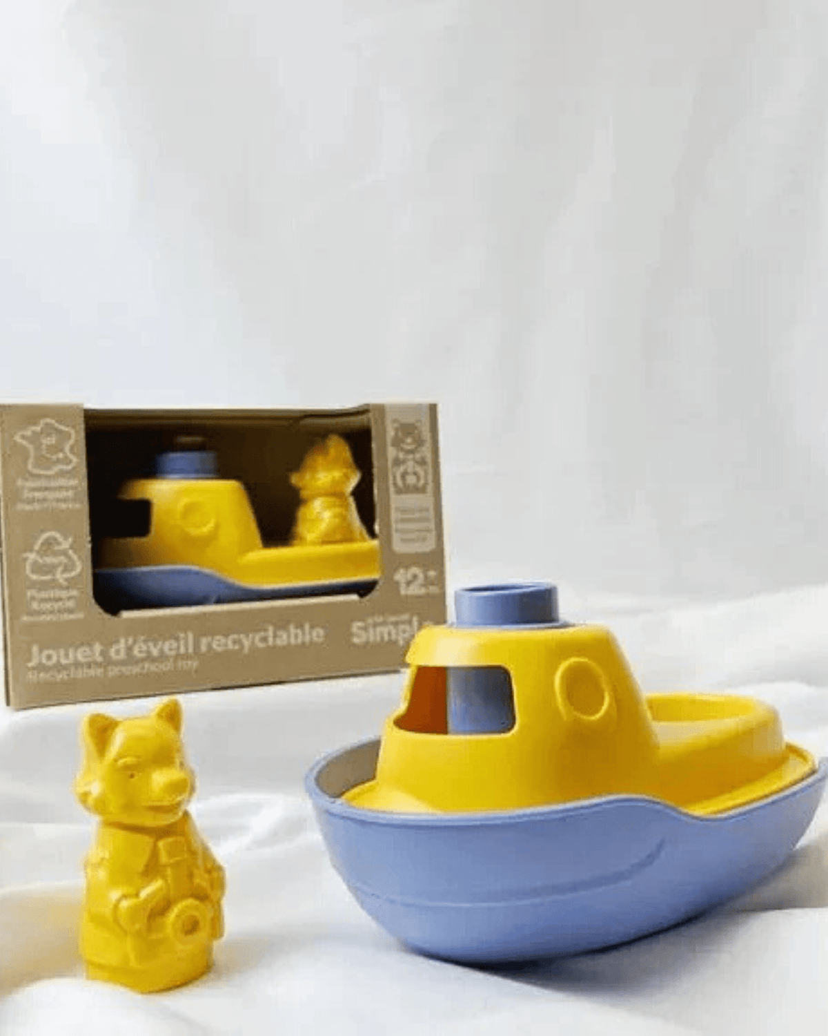 Jouet de bain bateau modulable - le jouet simple.