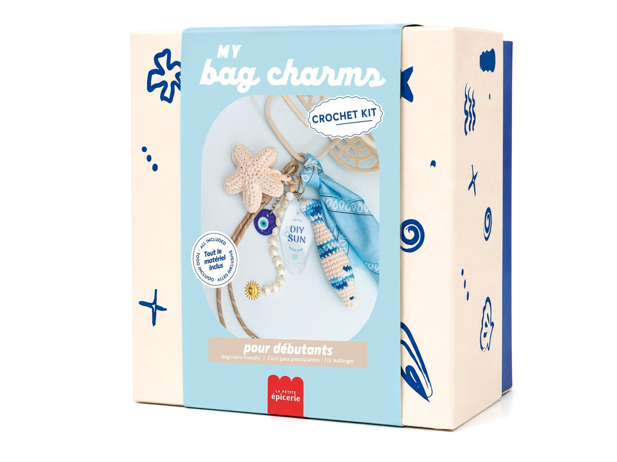 Kit crochet débutant Bag Charms Vitamine Sea
