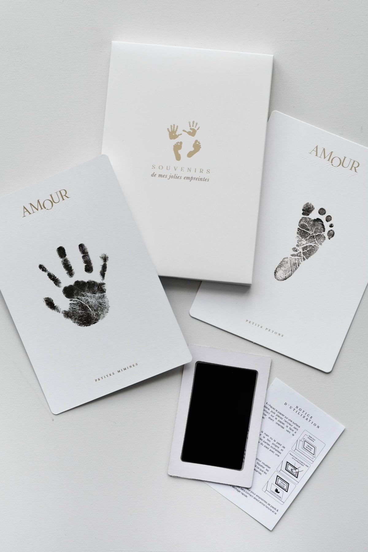 Kit empreintes bébé - zakuw