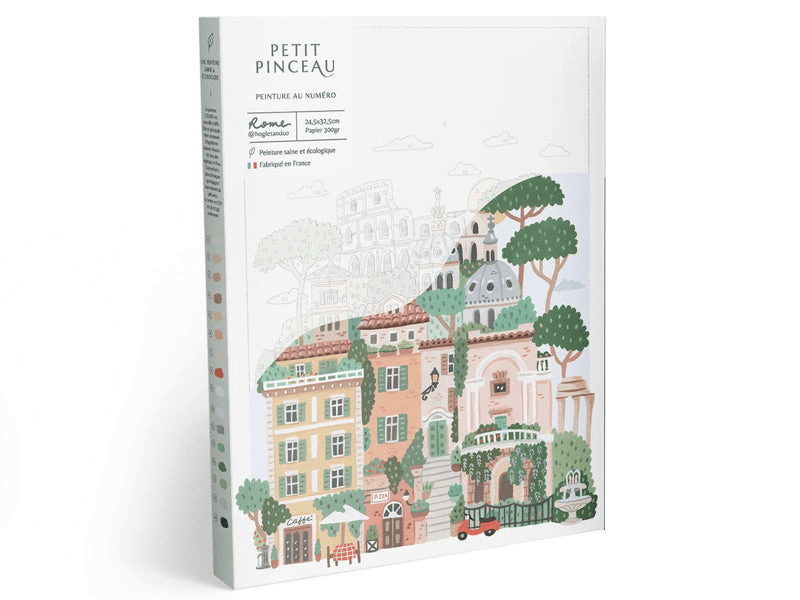 Kit peinture numéro Rome - La petite épicerie