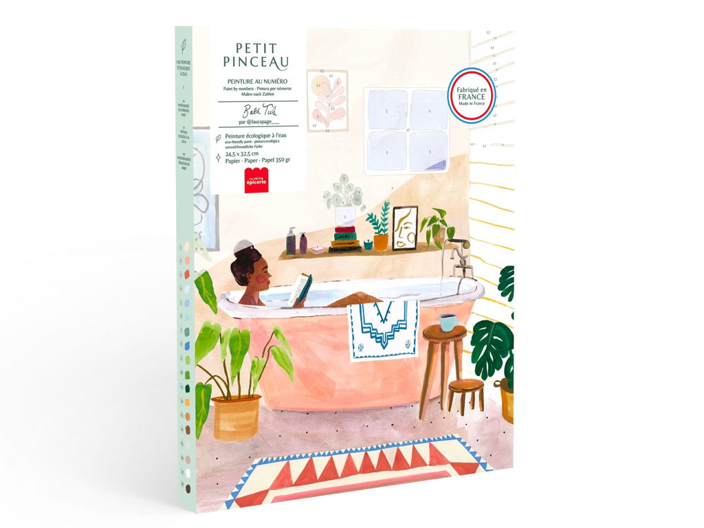 Peinture au numéro adulte Bath Tub – Petit Pinceau – La Petite Épicerie – vue 1