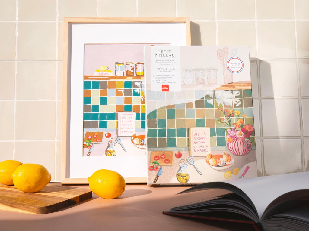Peinture au numéro adulte Pasta & Magic – Petit Pinceau – La Petite Épicerie – vue 2