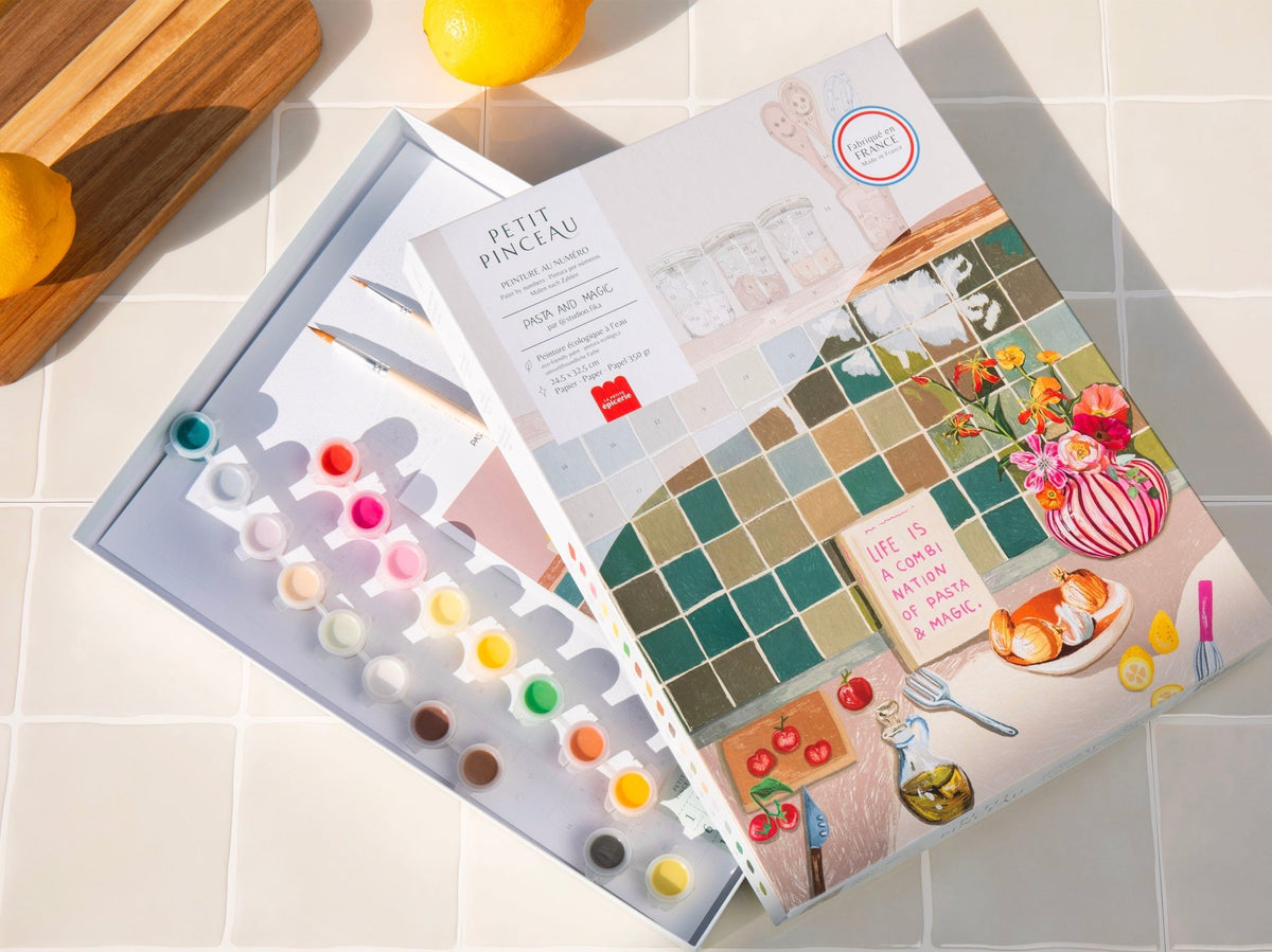 Peinture au numéro adulte Pasta & Magic – Petit Pinceau – La Petite Épicerie – vue 6
