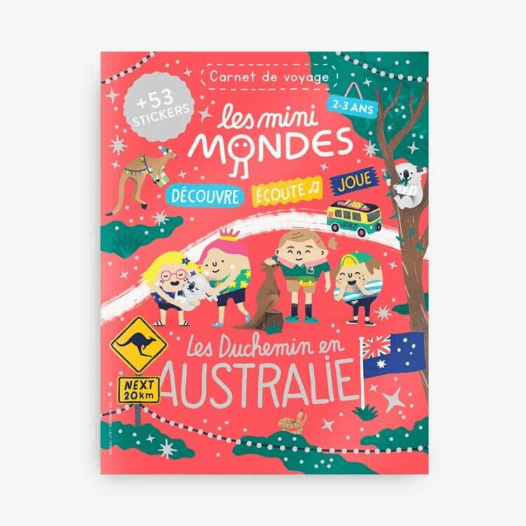 Livre enfant voyages australie