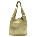 Sac cabas femme doré en maille Lois-LOT83-Sac cabas