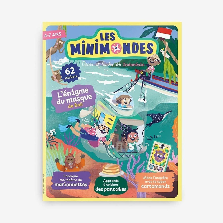 Magazine d'activités pour enfant indonésie