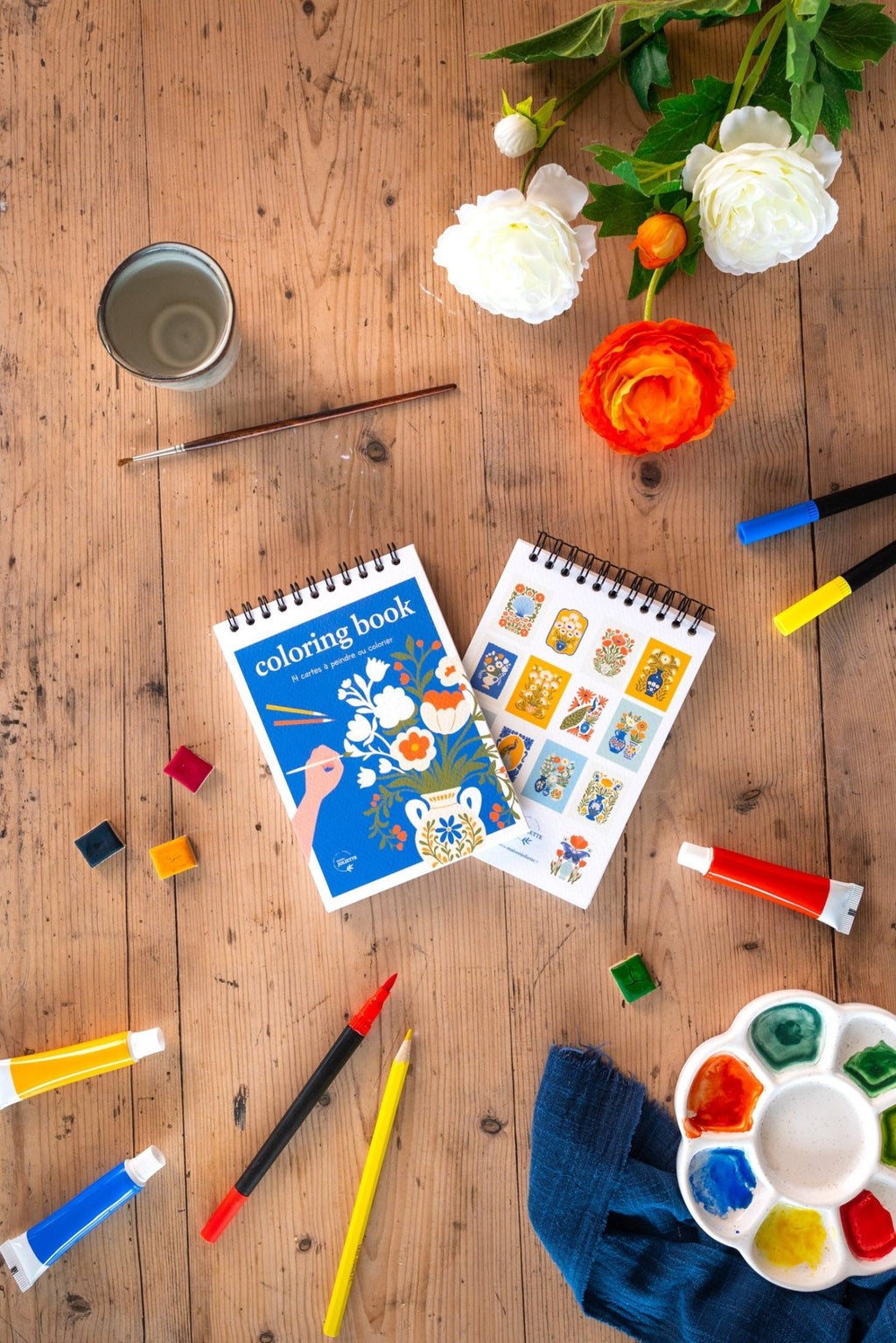 Carnet de coloriage A6 Bloom - vue 9
