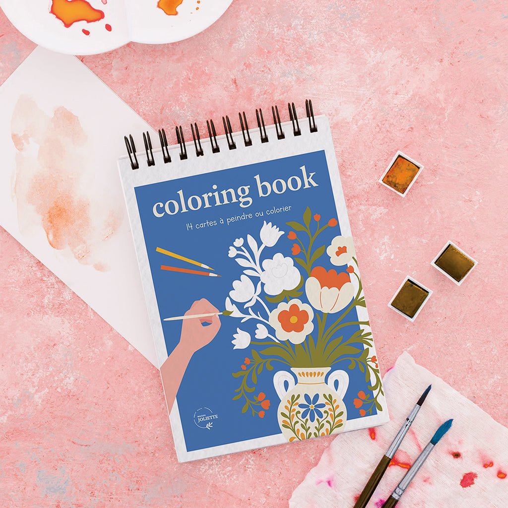 Carnet de coloriage A6 Bloom - vue 10