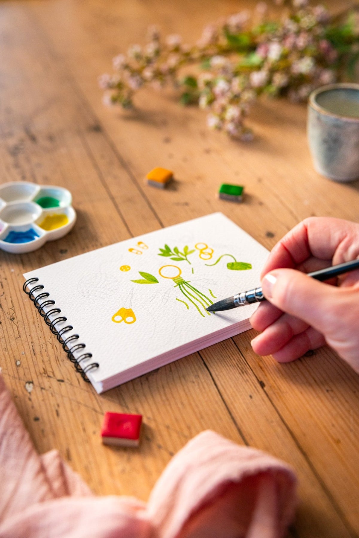 Carnet de coloriage A6 Do It Yourself - vue 2