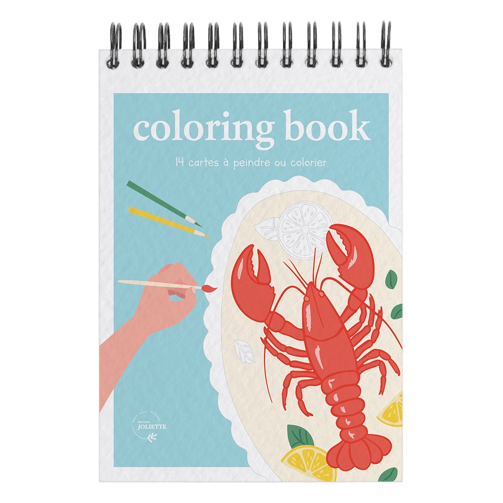 Carnet de coloriage A6 Felicita - Maison Joliette