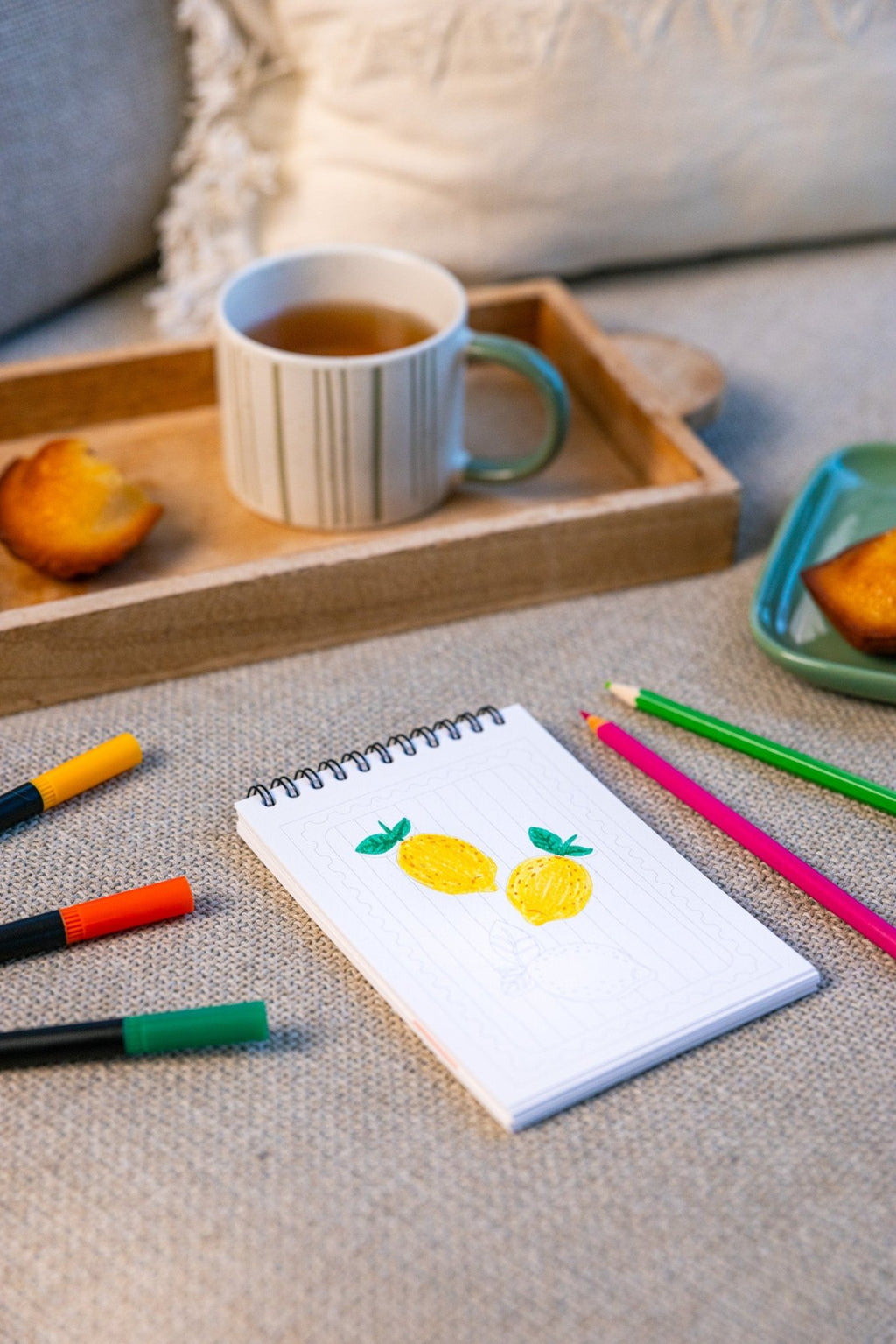 Carnet de coloriage A6 Felicita - vue 8