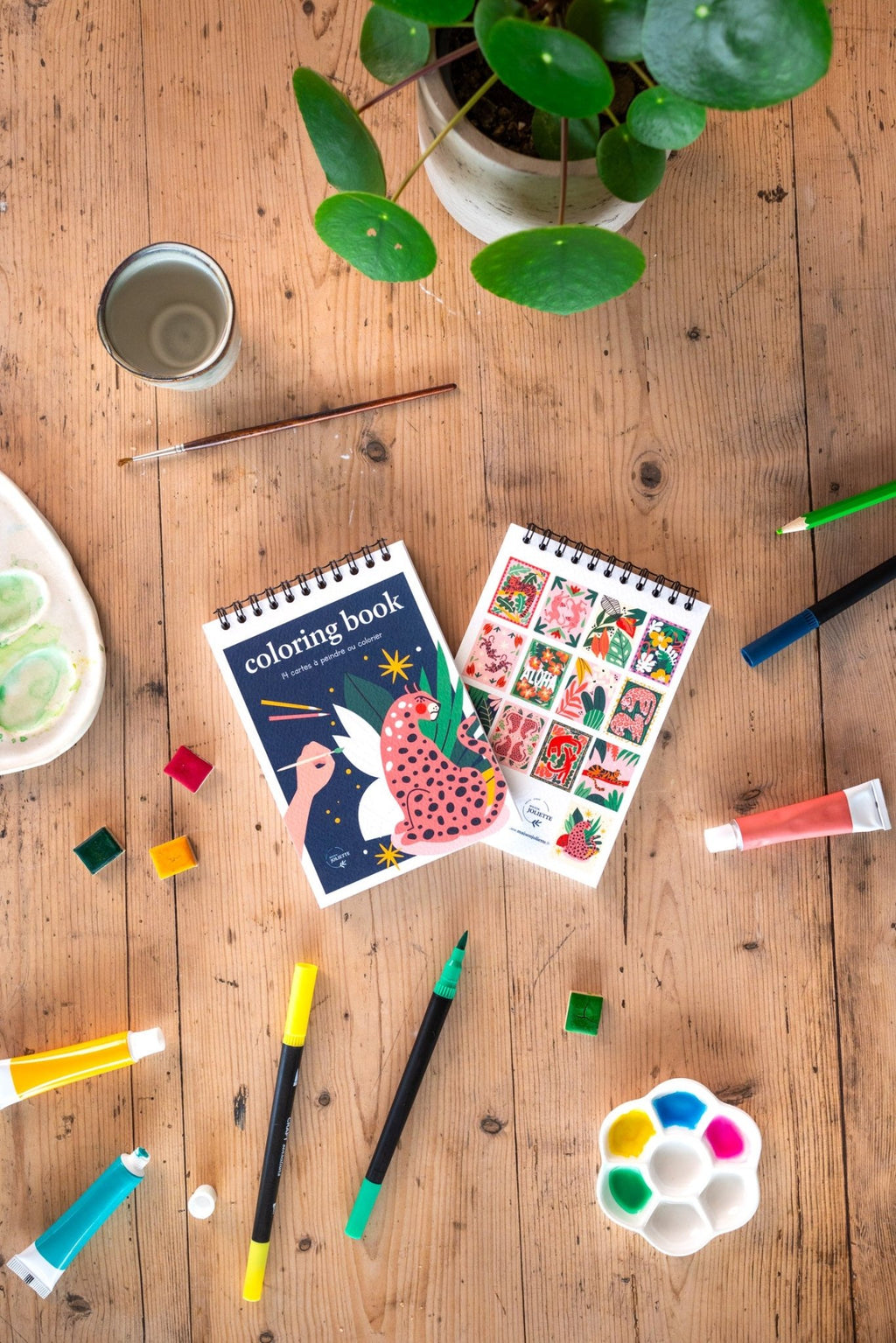 Carnet de coloriage A6 Wild - vue 10