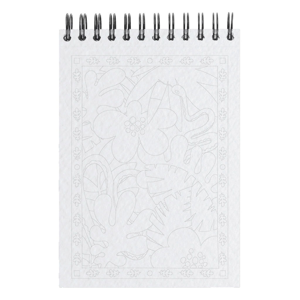 Carnet de coloriage A6 Wild - vue 6