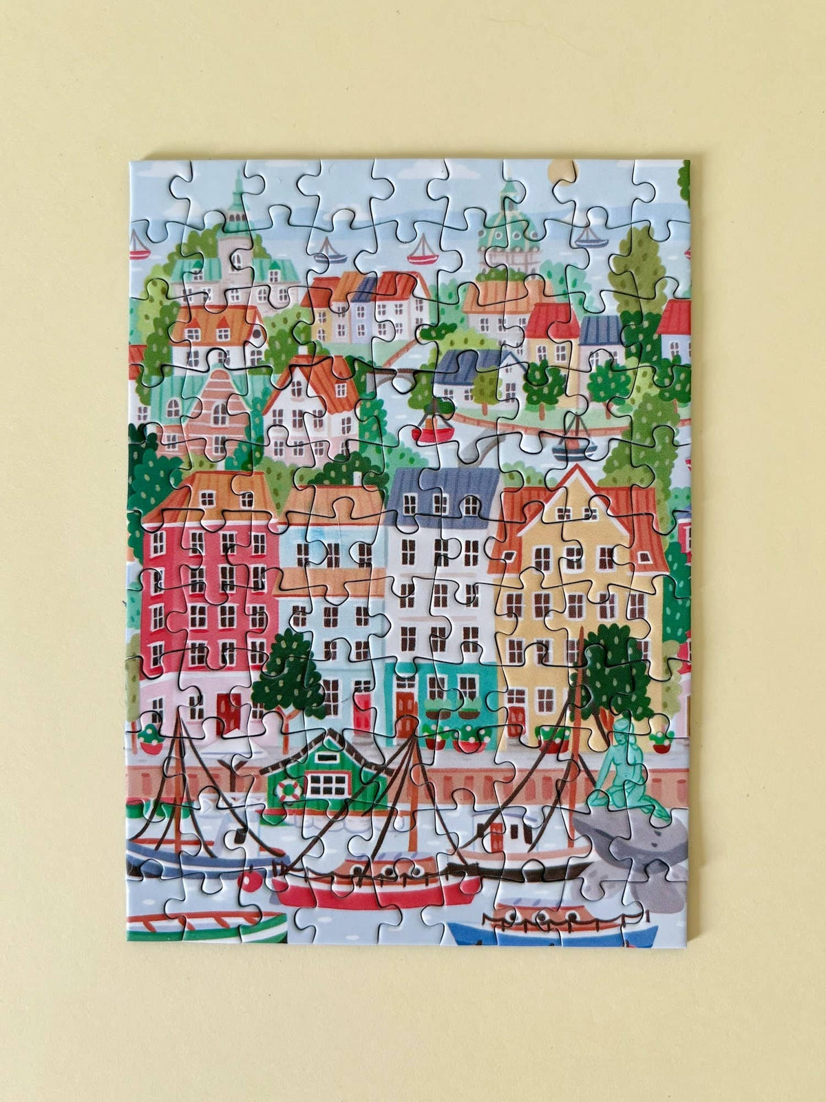 Mini - Puzzle Copenhague 99 pièces - Piecely
