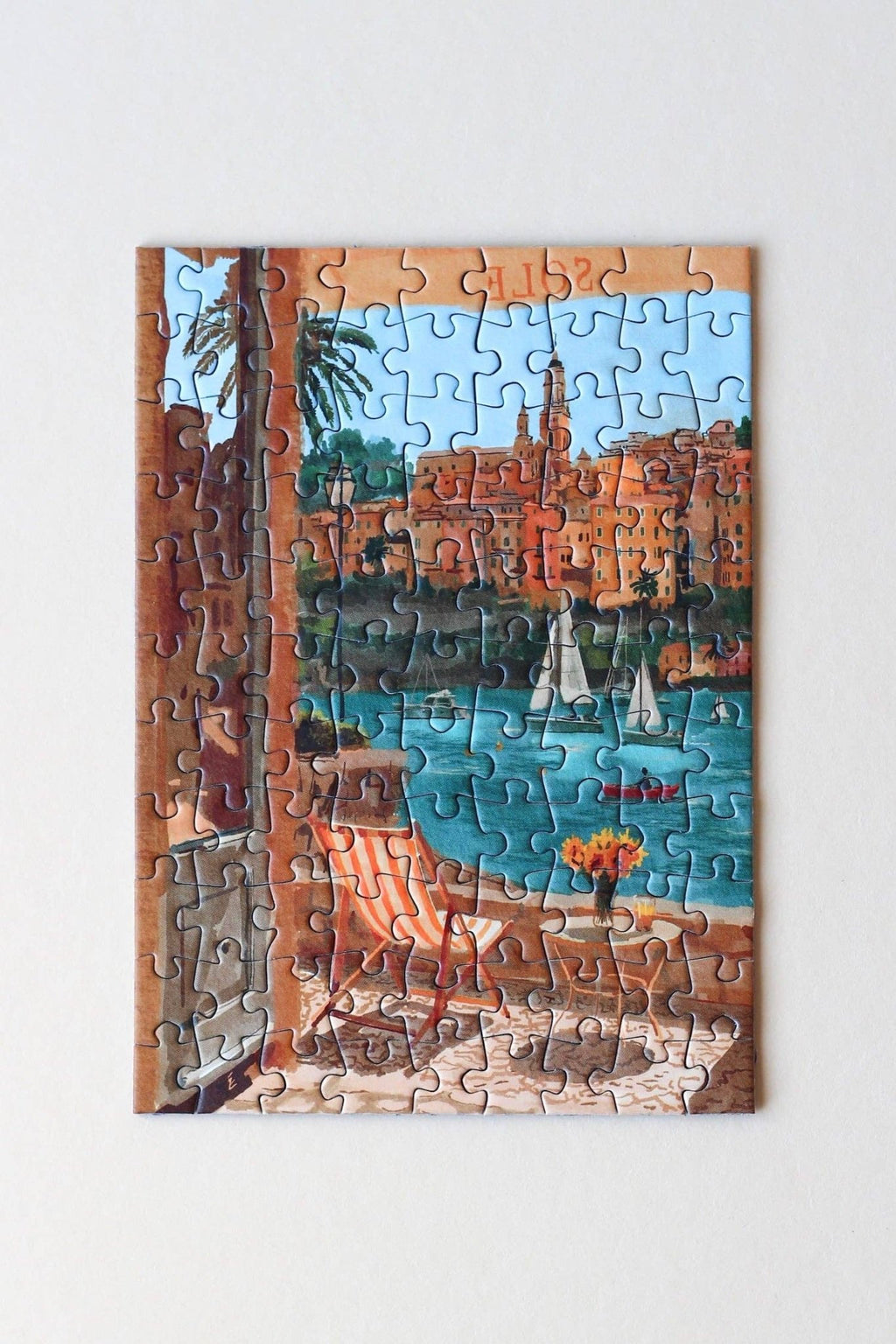 Mini - puzzle Menton, France, 99 pièces