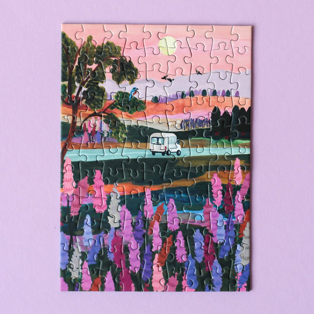 Mini - puzzle Van Life, 99 pièces