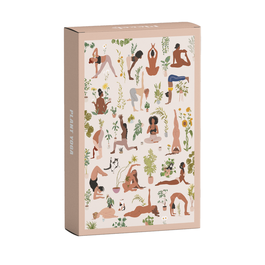 Mini-puzzle Yoga des plantes 99 pièces