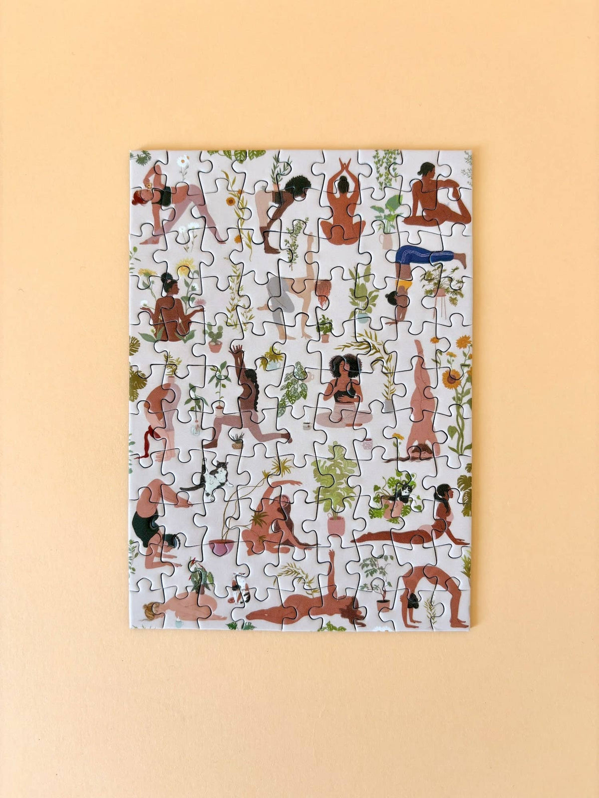 Mini - puzzle Yoga des plantes 99 pièces - Piecely