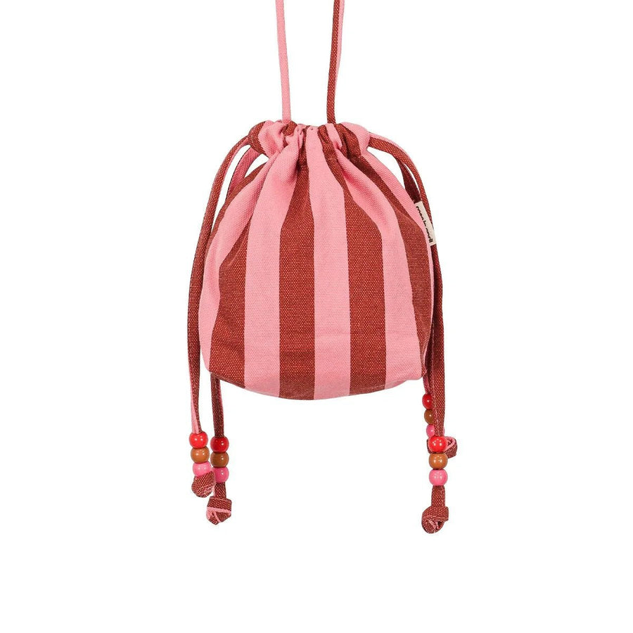 Mini sac - Billie Rayures Brick / Pink