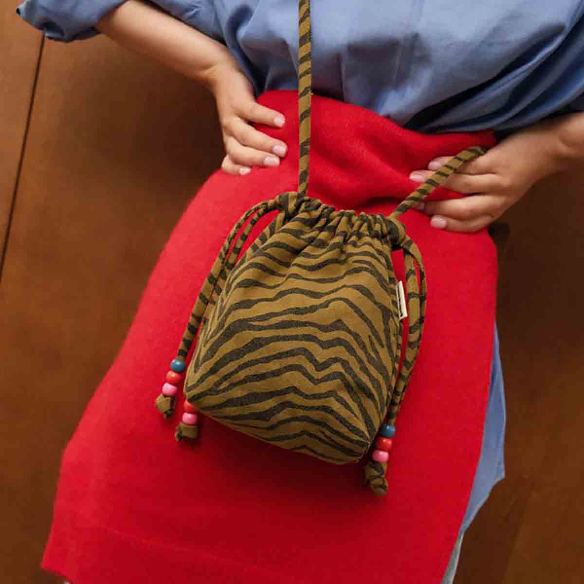 Mini sac femme Billie Zebrou Olive - Rose in April