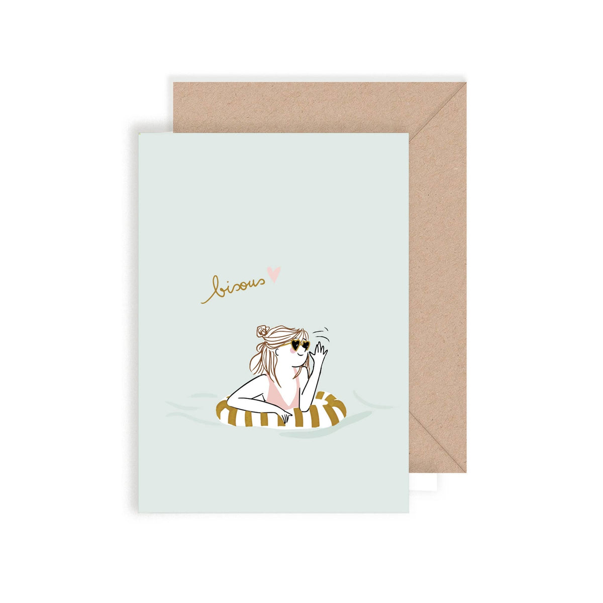 MY LOVELY THING - Carte double Many Kisses