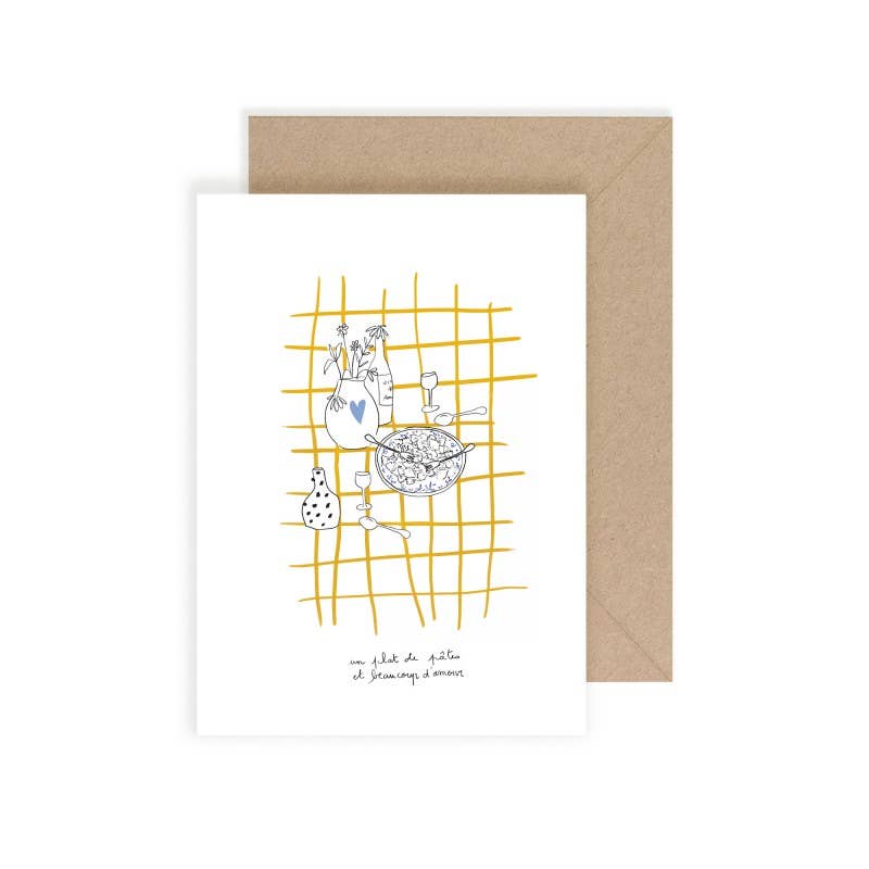 MY LOVELY THING - Carte Farfalle, Pâtes et Beaucoup d'Amour