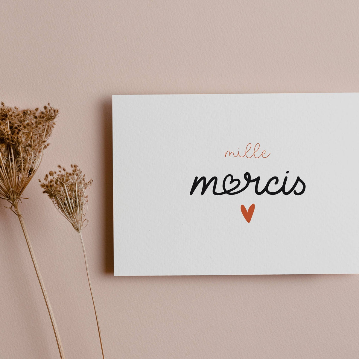 MY LOVELY THING - Carte mille mercis