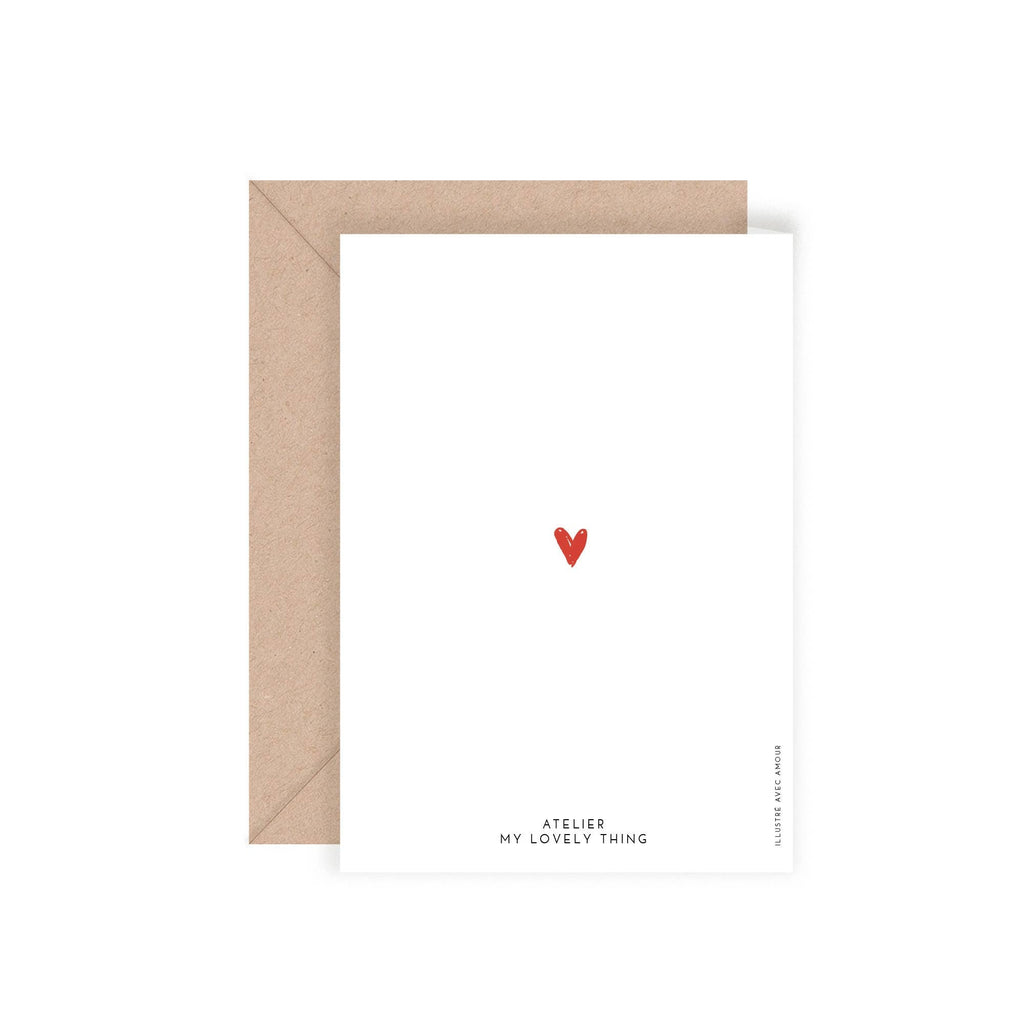 MY LOVELY THING - Double carte de naissance garçon