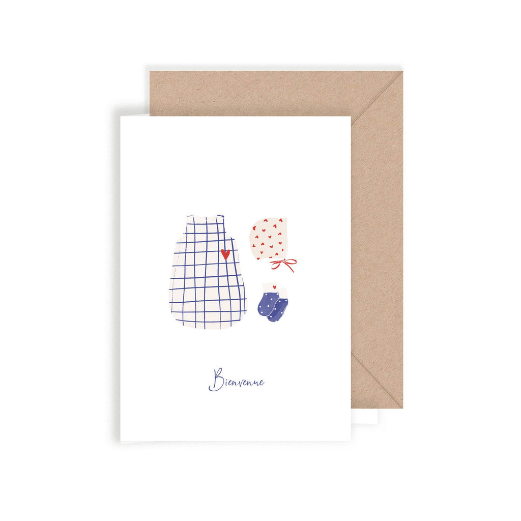 MY LOVELY THING - Double carte de naissance garçon