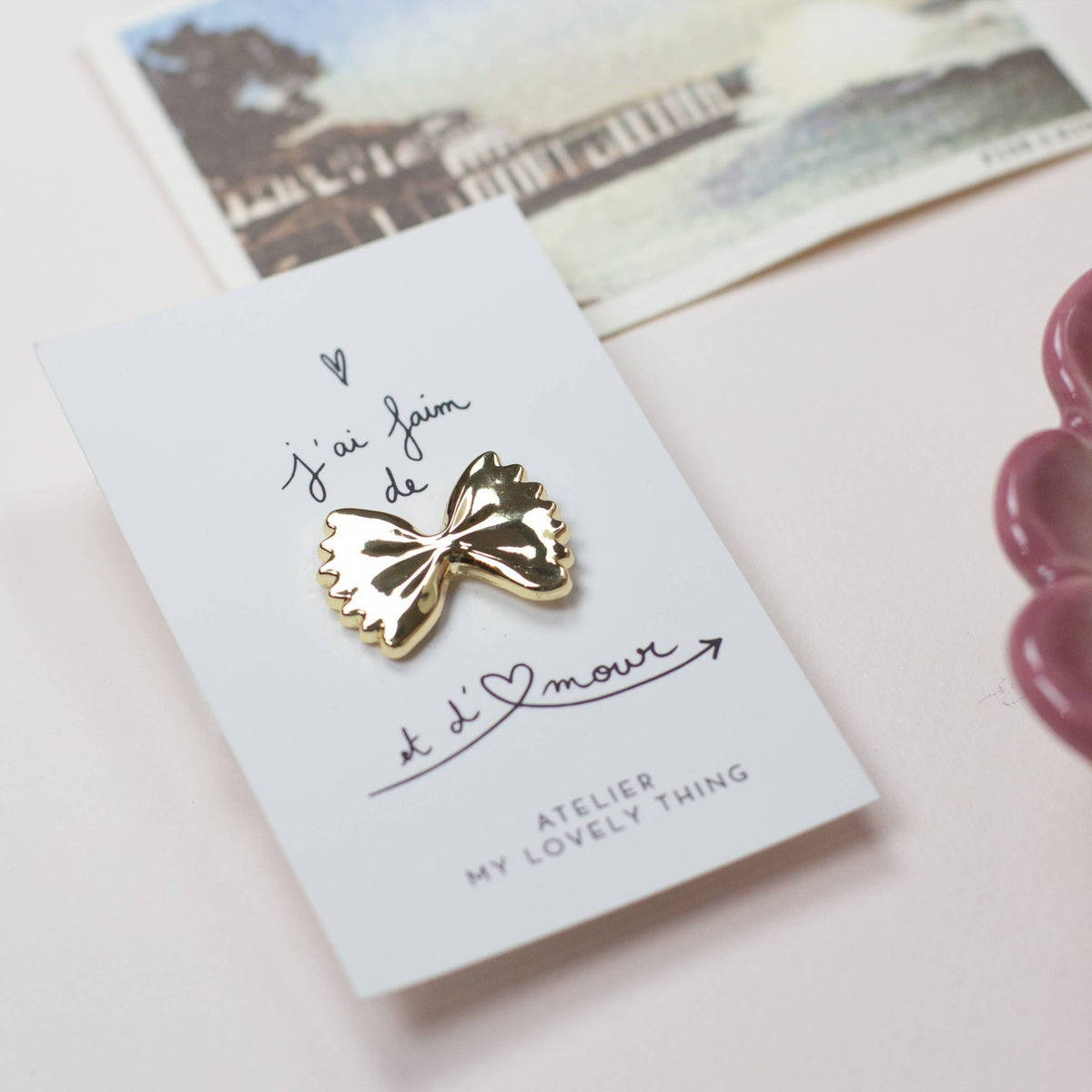 Pin's en laiton Farfalle - My Lovely Thing