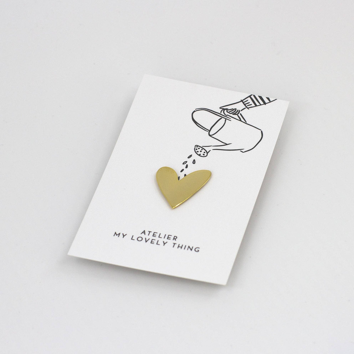Pin's en laiton Cœur - My Lovely Thing