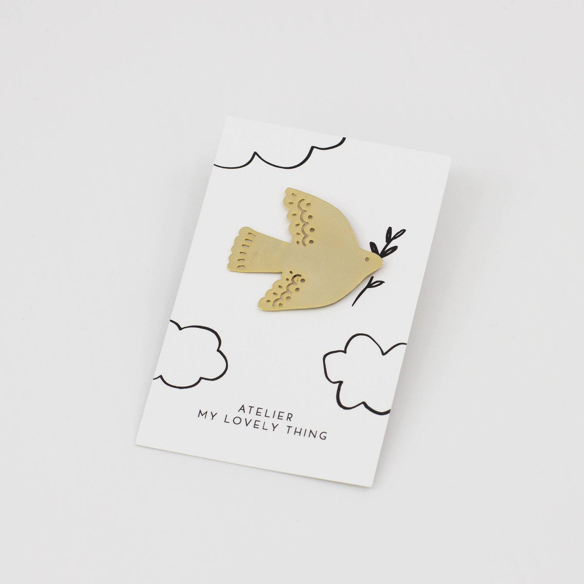 Pin's en laiton Dove - My Lovely Thing