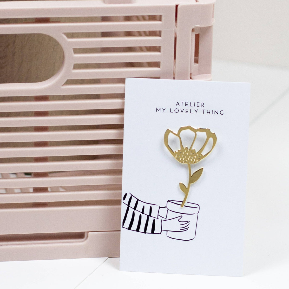 Pin's en laiton Fleur - My Lovely Thing