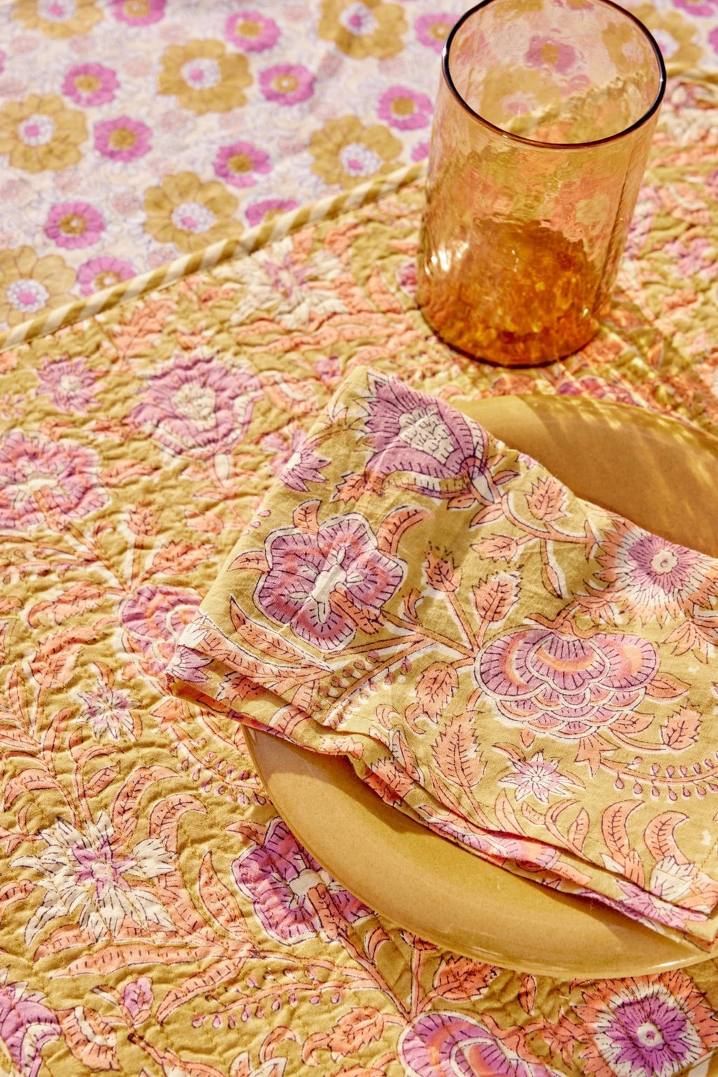 Nappe tissu indien Nerhu Kiwi