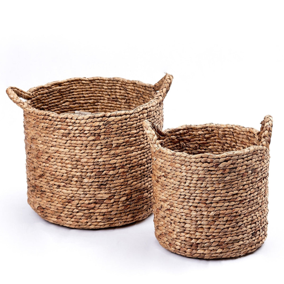 Panier à linge en jacinthe d'eau - soeji