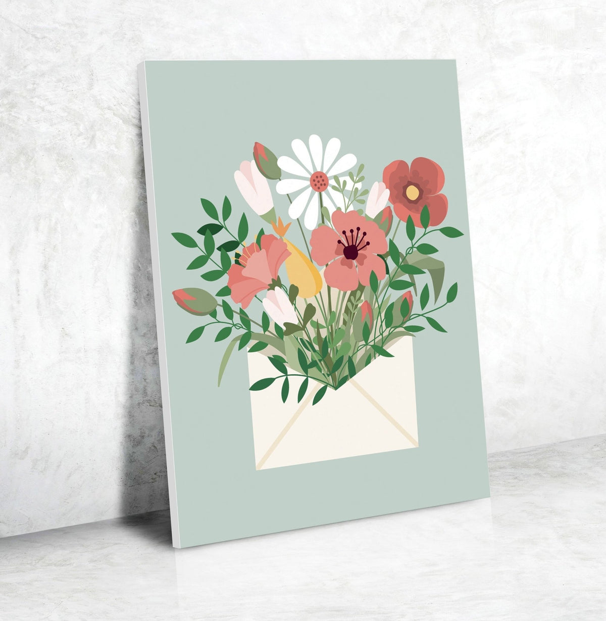 Peinture au numéro adulte - motif fleurs