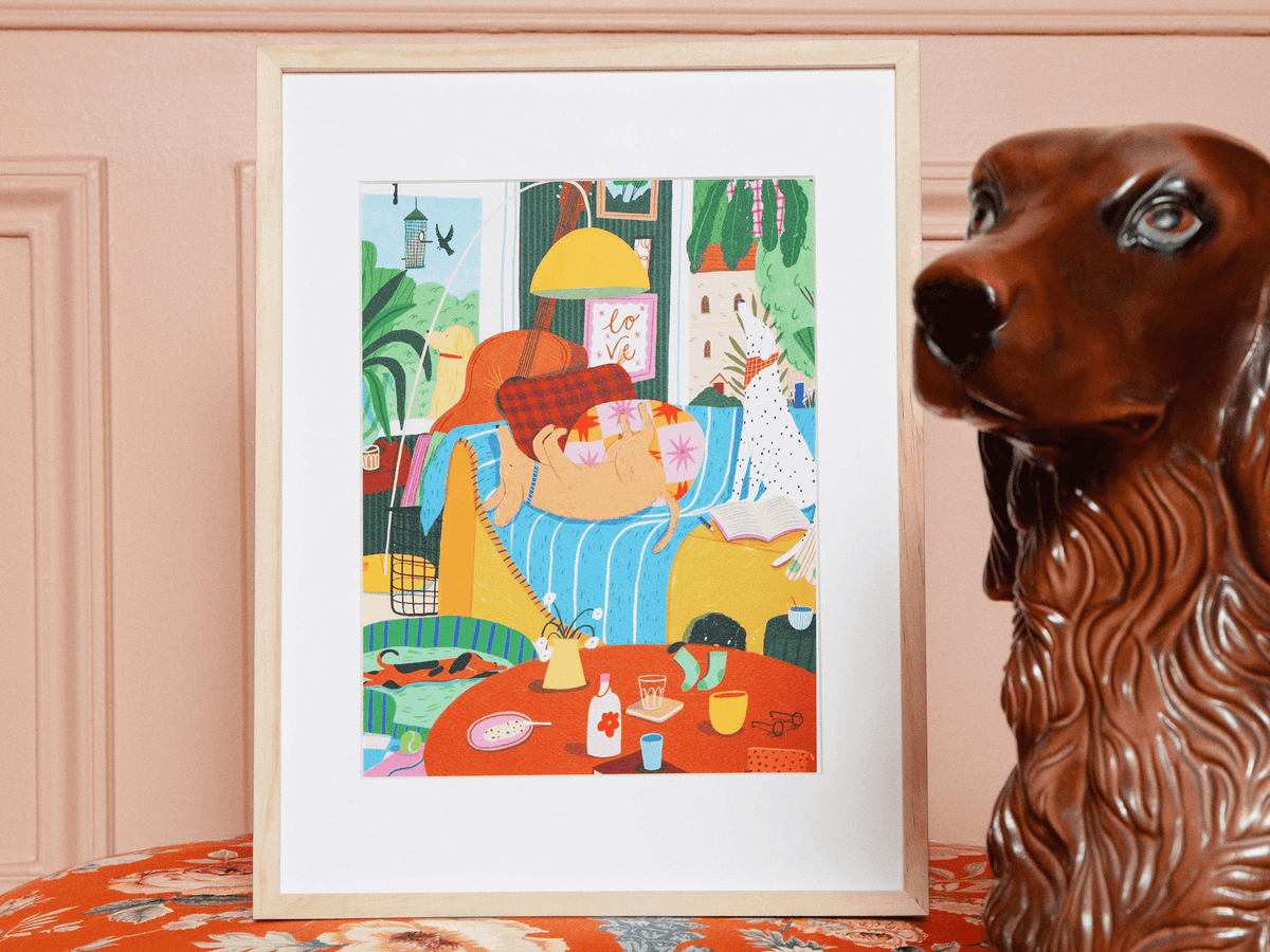 Peinture par numéro adulte « Great Indoors » - Kit complet La petite épicerie