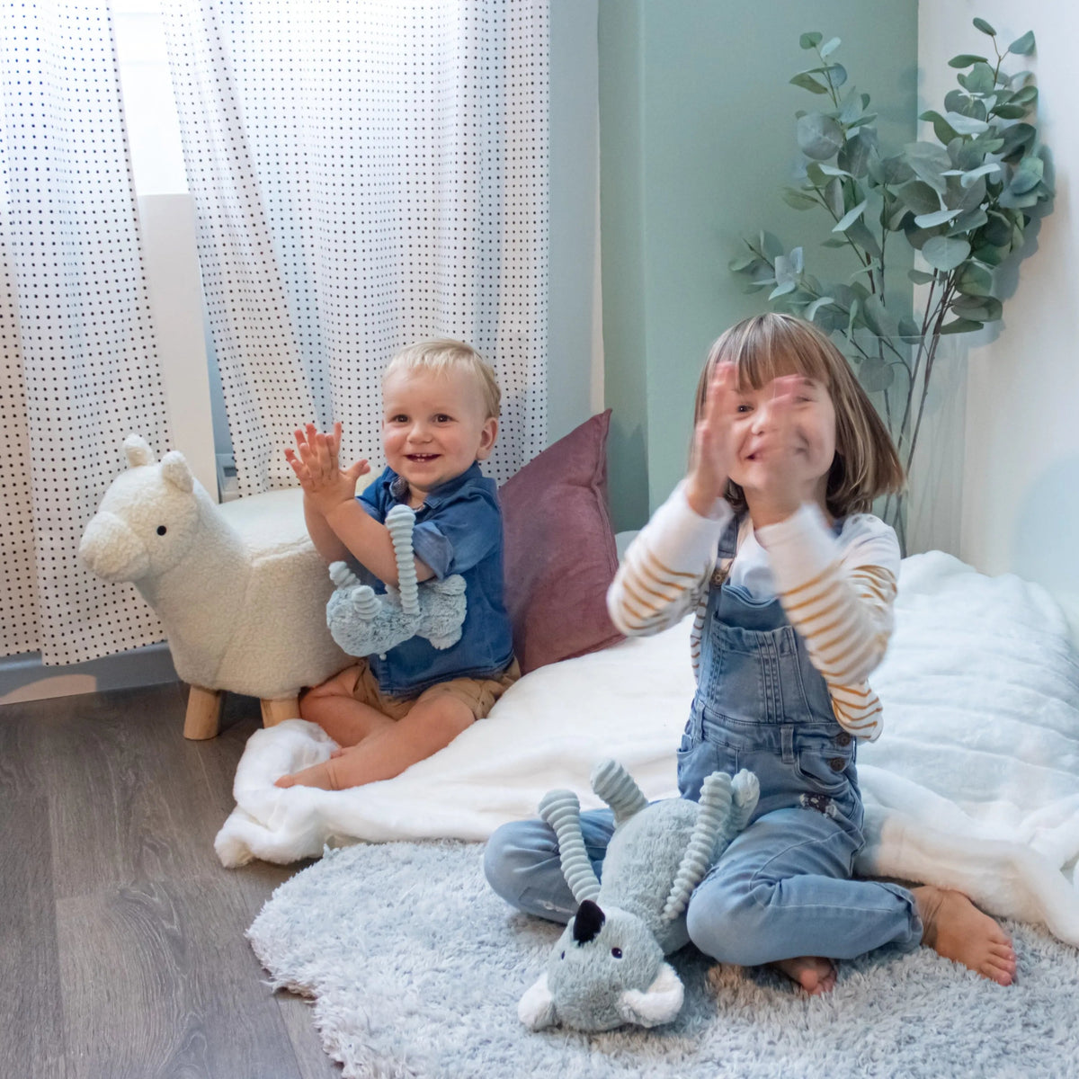 Peluche koala maman et son bébé - les déglingos