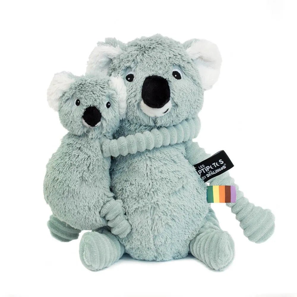 Peluche koala maman et son bébé - les déglingos