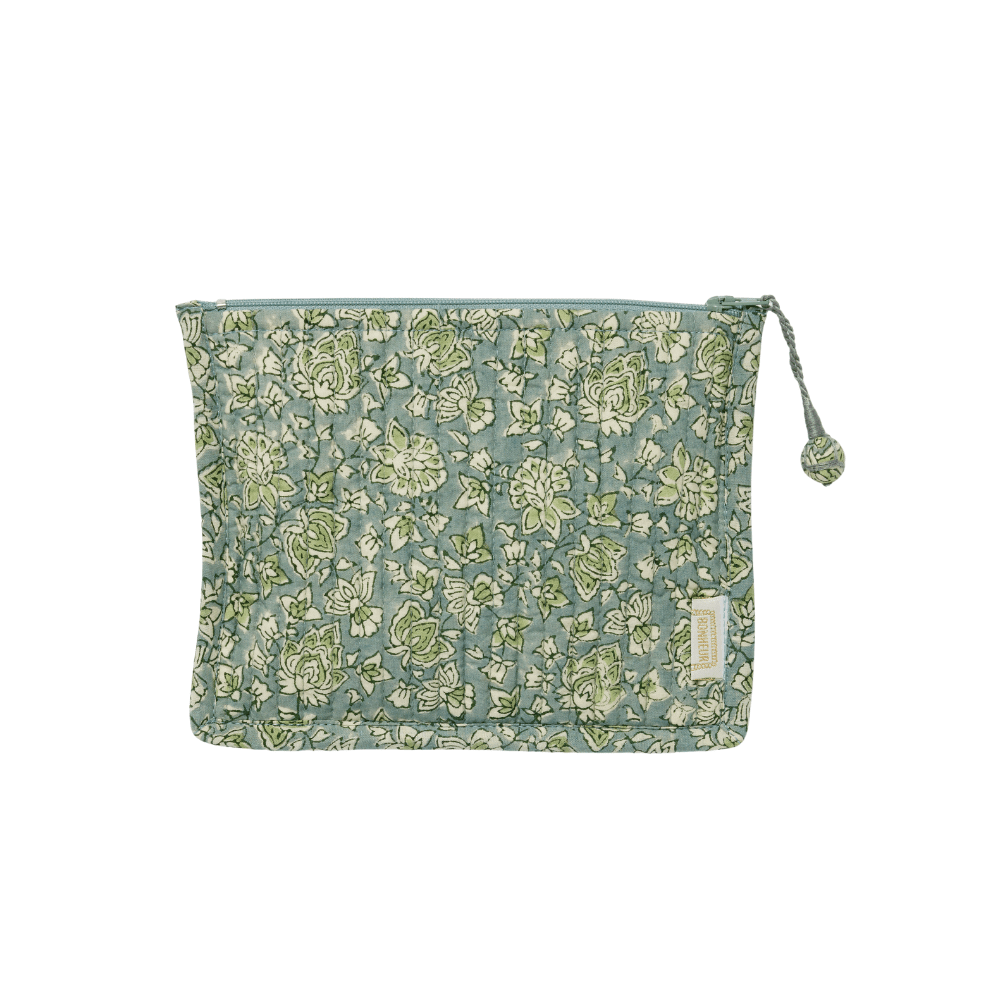 Petite pochette arushi blue green - bonheur du jour