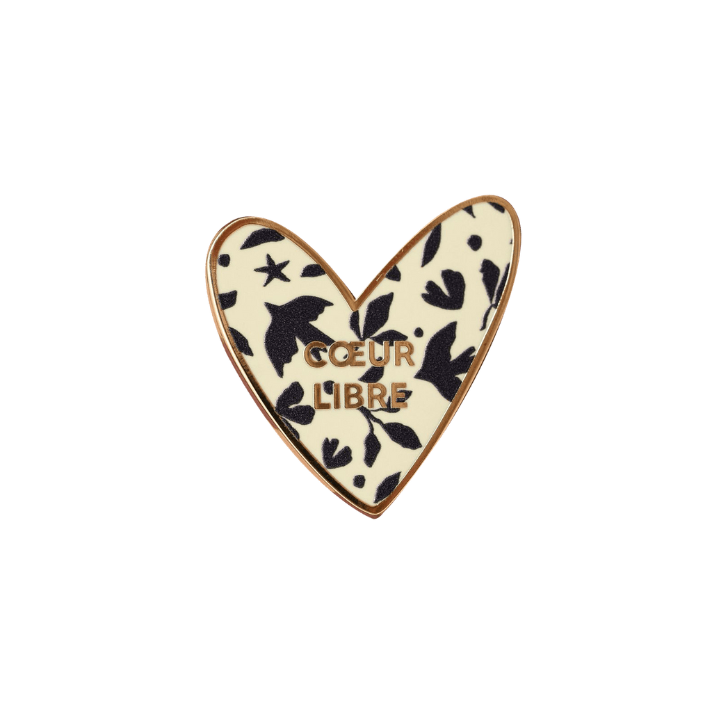 Pin's Coeur "Libre" - Zakuw