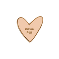 Pin's cœur pur