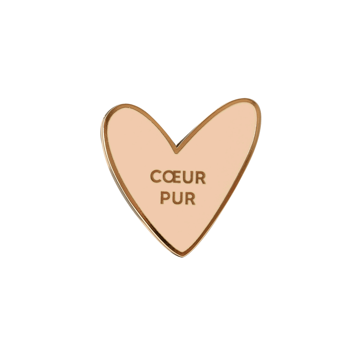 Pin's cœur pur