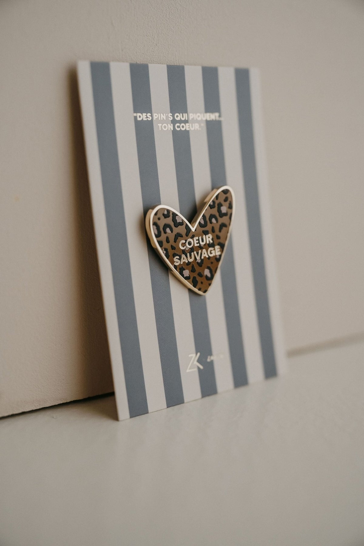 Pin's Coeur "Sauvage" - Zakuw