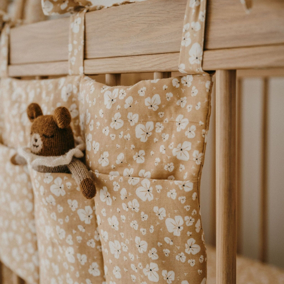 Pochette de lit bébé en coton indian summer - zakuw