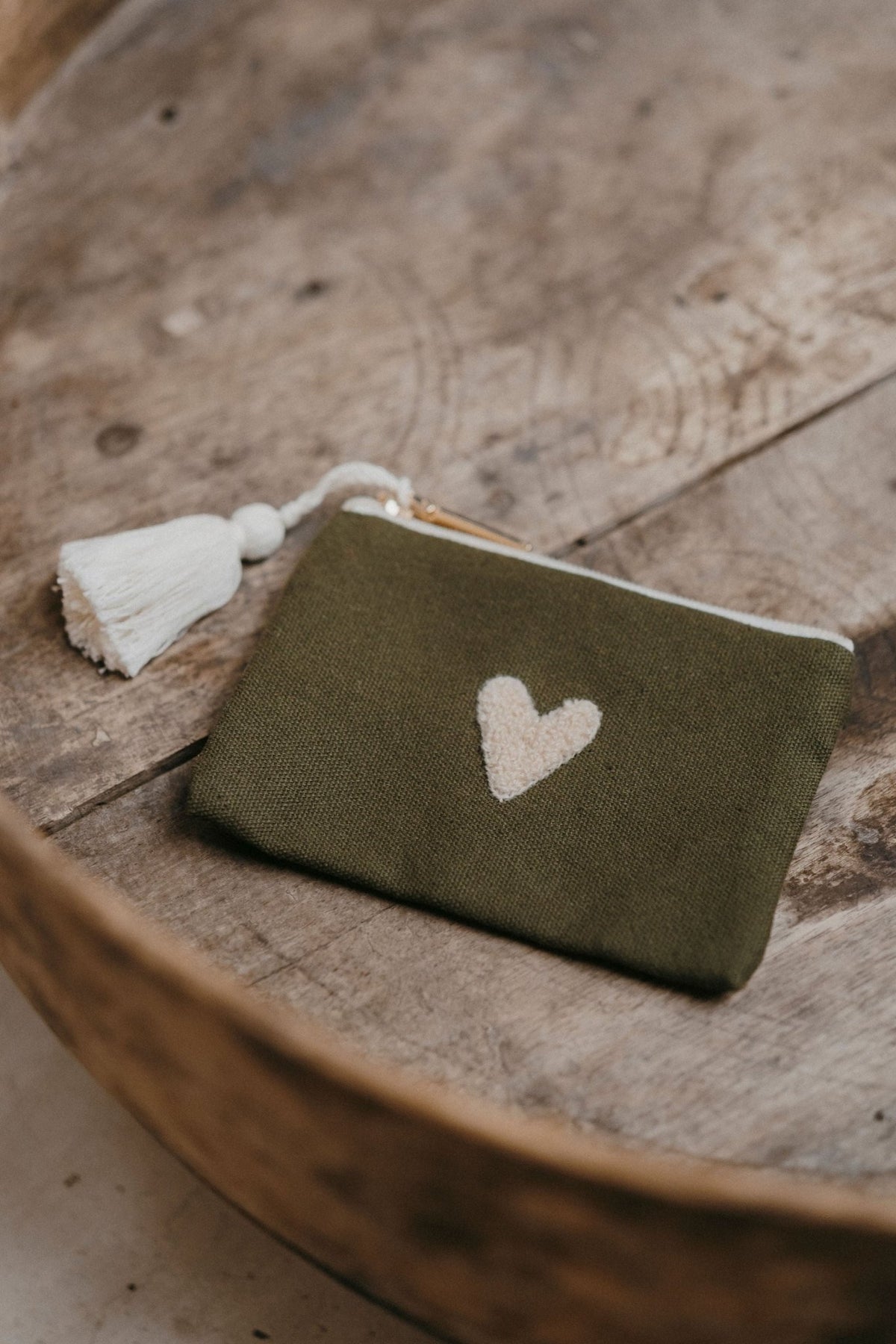Porte - monnaie en tissu love - zakuw