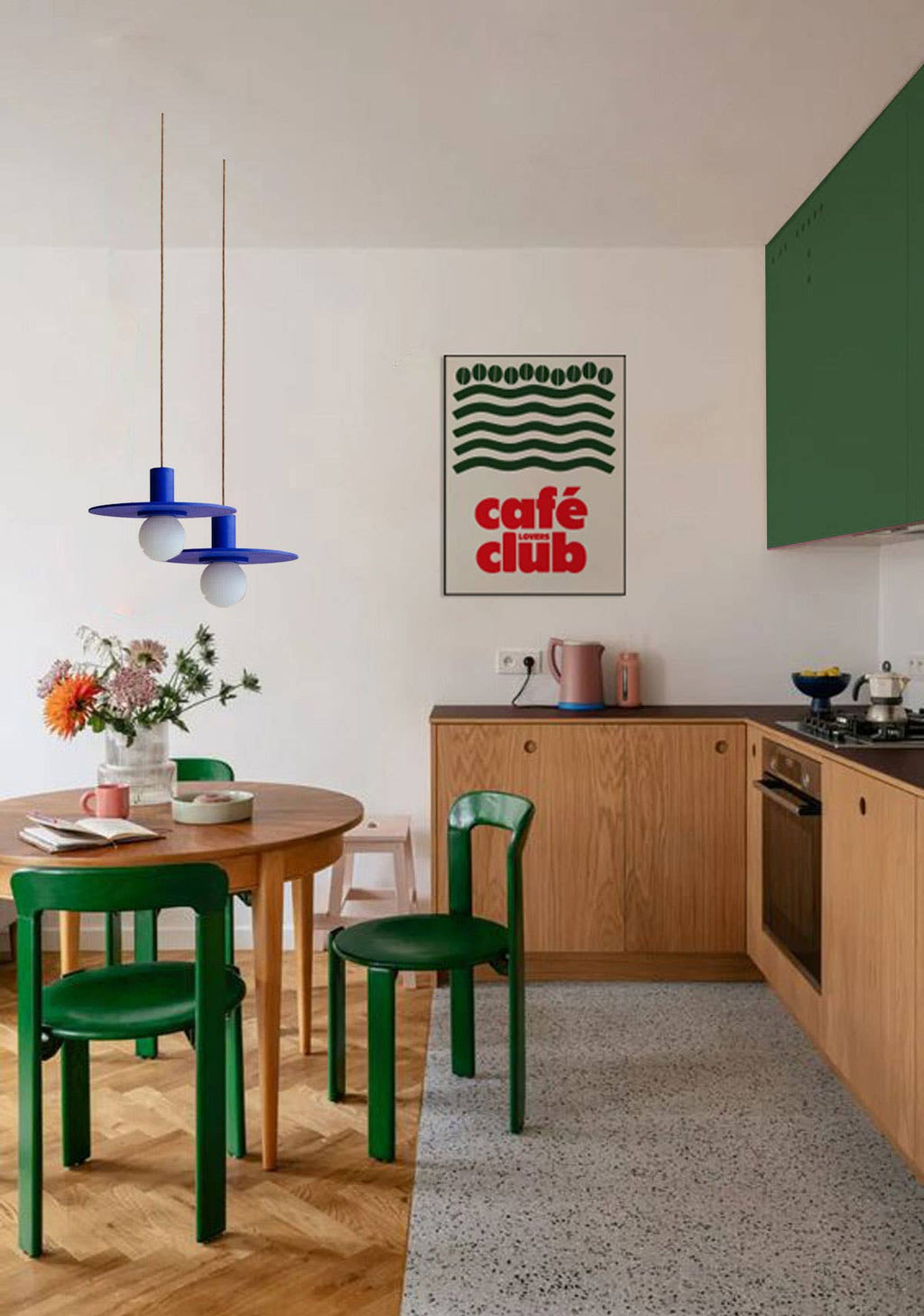 Poster Café Lovers Club - Papier and Co.